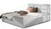 Lit moderne simili cuir capitonné RIZARO - Avec ou sans rangement - Photo n°1