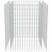 Jardinière à gabion Acier galvanisé 90x90x100 cm - Photo n°5