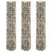 Lit surélevé à gabion circulaire 3pcs Acier galvanisé Ø30x150cm - Photo n°1