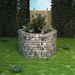Jardinière à gabion hexagonale 160x140x100 cm - Photo n°1