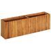 Jardinière 150x30x50 cm Bois massif d'acacia - Photo n°1