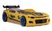 Lit voiture de course Champion racing jaune avec Led et bruitage 90x190 cm - Photo n°1