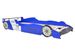 Lit voiture de course pour enfants 90 x 200 cm Bleu 2 - Photo n°1