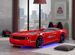 Lit voiture de course rouge full options Fusion 90x190 cm - Photo n°2