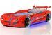 Lit voiture de course turbo V2 rouge 90x190 cm 2 - Photo n°1