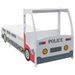 Lit voiture de police avec matelas pour enfants 90x200cm 7 Zone - Photo n°2