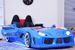 Lit voiture de sport bleu à Led avec coffre de rangement à Led Competition 90x190 cm - Photo n°2