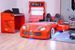 Lit voiture de sport rouge à Led avec effets sonores Competition 90x190 cm - Photo n°6