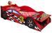 Lit voiture enfant avec coffre de rangement CARINO – Rouge – 70 x 140 cm - Photo n°1