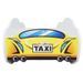 Lit voiture taxi jaune 80x160 cm - Sommier et matelas inclus - Photo n°3