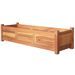 Jardinières 2 pcs Bois d'acacia 100x30x25 cm - Photo n°2