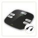 LITTLE BALANCE 8230 USB Body Soft, Balance impédancemetre sans pile, Rechargeable USB, 13 indicateurs, 180 kg / 100 g, Noir - Photo n°1