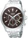 Lorus Sport - Chrono - Ss - Sub - Gent - Brown - Bracelet RT359AX9 - Photo n°1