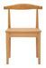 Lot de 2 chaises bois et rotin design zen - Photo n°1
