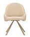 Lot de 2 chaises crème au design contemporain Elio - Photo n°1