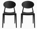 Lot de 2 chaises empilables LOBA – Polypropylène – Intérieur/Extérieur - Photo n°1