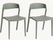 Lot de 2 chaises empilables NOZY – Polypropylène - Photo n°1