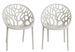 Lot de 2 chaises empilables SPODY – Intérieur/Extérieur - Photo n°1