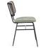 Lot de 2 chaises Gleny - Structure acier noir et assise velours - Photo n°2