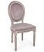 Lot de 2 chaises médaillon MATHILDE - style Louis XVI - Photo n°1