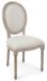 Lot de 2 chaises médaillon style Louis XVI – Élégance et prestige pour votre intérieur - Photo n°1