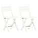 Lot de 2 chaises pliantes en plastique – Mobilier intérieur ou extérieur - Photo n°1