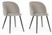 Lot de 2 chaises QUEEN – Velours ultra doux & confort premium - Photo n°1