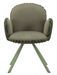 Lot de 2 chaises Stockholm - verte design contemporain - Photo n°1