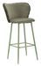 Lot de 2 tabourets de bar vert sauge design contemporain Jude - Photo n°1