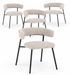 Lot de 4 chaises AMAIA – Confort rembourré & design contemporain - Photo n°1