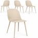 Lot de 4 chaises ELLA – Acier peint & polypropylène - Photo n°1