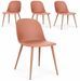 Lot de 4 chaises ELLA – Acier peint & polypropylène - Photo n°1
