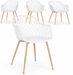 Lot de 4 chaises Optik - Polyvalentes pour intérieur et éxtérieur - Photo n°1