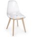 Lot de 4 chaises transparentes Edona en polycarbonate - Design épuré - Photo n°5