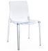 Lot de 4 chaises transparentes Odelia - Haut de gamme - Photo n°1
