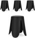 Lot de 4 tabourets d’appoint empilables IMOGEN - Hauteur d'assise 47 cm - Photo n°1