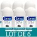 [Lot de 6] SANEX Déodorants Natur Protect extra pierre d'alun bille 50 ml - Photo n°1