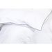 LOVELY HOME Parure de couette Satin de Coton 220x240cm Blanc - Photo n°2