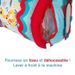 LUDI Rouleau de bébé - Tissu, polyester et PVC - 40 x 27 cm  A partir de 6 mois - Photo n°5