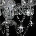 Lustre avec perles de cristal Argenté Rond 5 x E14 - Photo n°6