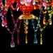 Lustre en cristal multicolore - Photo n°7