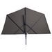 Madison Parasol de balcon Sun Wave 270x150 cm Gris clair - Photo n°4