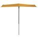 Madison Parasol de balcon Sun Wave 270x150 cm Jaune doré - Photo n°1