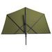 Madison Parasol de balcon Sun Wave 270x150 cm Vert sauge - Photo n°4