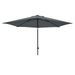 Madison Parasol Elba 300 cm gris - Photo n°1