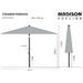 Madison Parasol Moraira 230x230 cm taupe - Photo n°6