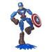 Marvel Avengers  Figurine Captain America Bend & Flex  15 cm - Photo n°1