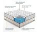 Matelas 22 cm à ressorts ensachés Vegas - Protection anti-acarien et hypoallergénique - Photo n°3