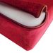 Matelas en mousse pliable en 3 sections 190 x 70 x 9 cm Rouge - Photo n°4