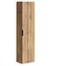 Meuble colonne suspendu de salle de bain ADEL 35 cm – Design rainuré - Photo n°1